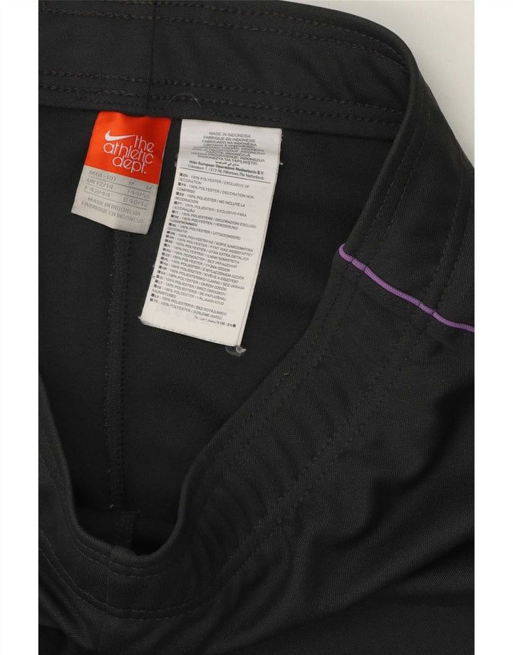 Calça de treino feminina Nike UK 12/14 cinza médio poliéster
