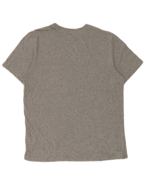 Nike Mens T-Shirt Medium Grey Cotton