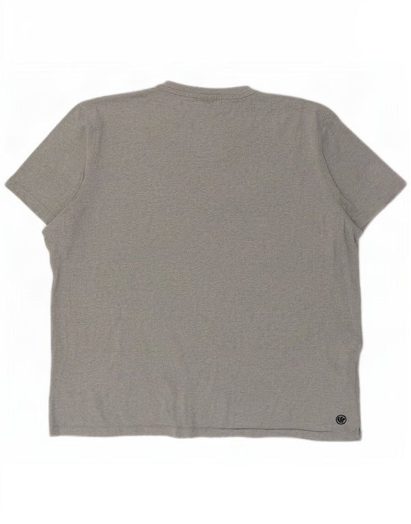 Fat Face Mens Graphic T-Shirt Top 2XL Grey Flecked Cotton