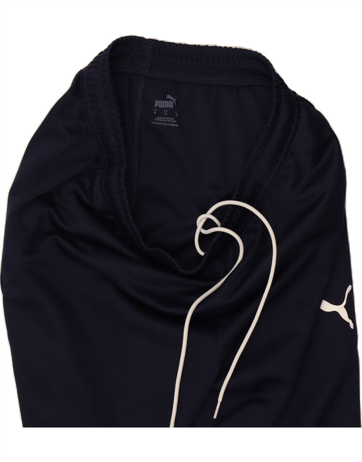 PUMA Mens Tracksuit Trousers Joggers Medium Navy Blue Vintage Puma and Second-Hand Puma from Messina Hembry 