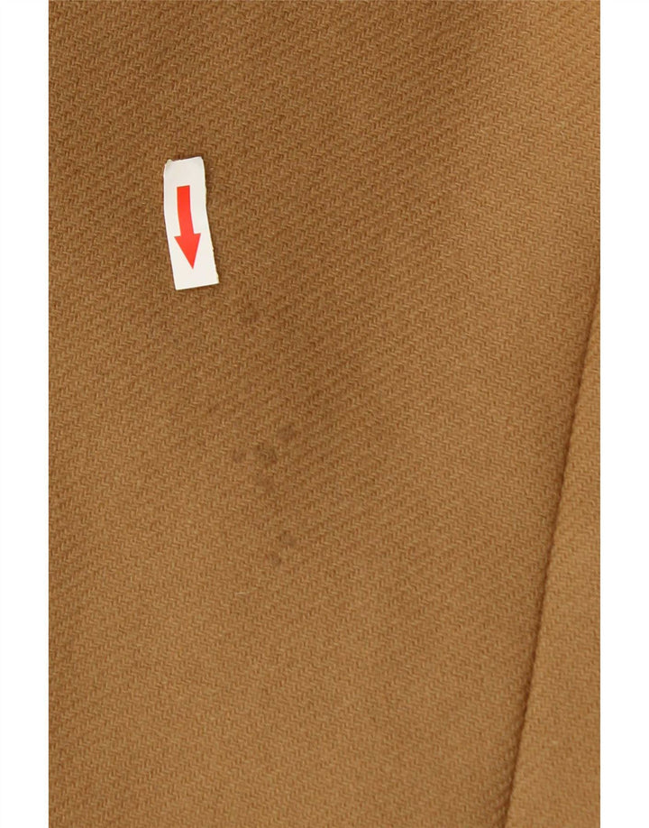 Zara Womens Overcoat UK 6 XS Brown