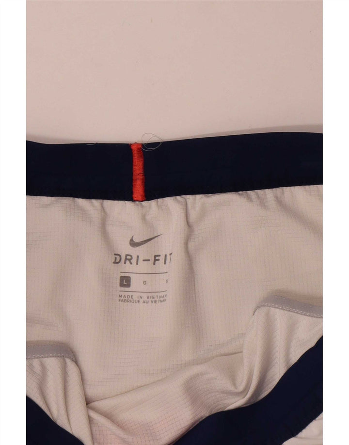 Nike Mens Graphic Sport Shorts Large  Red Colourblock