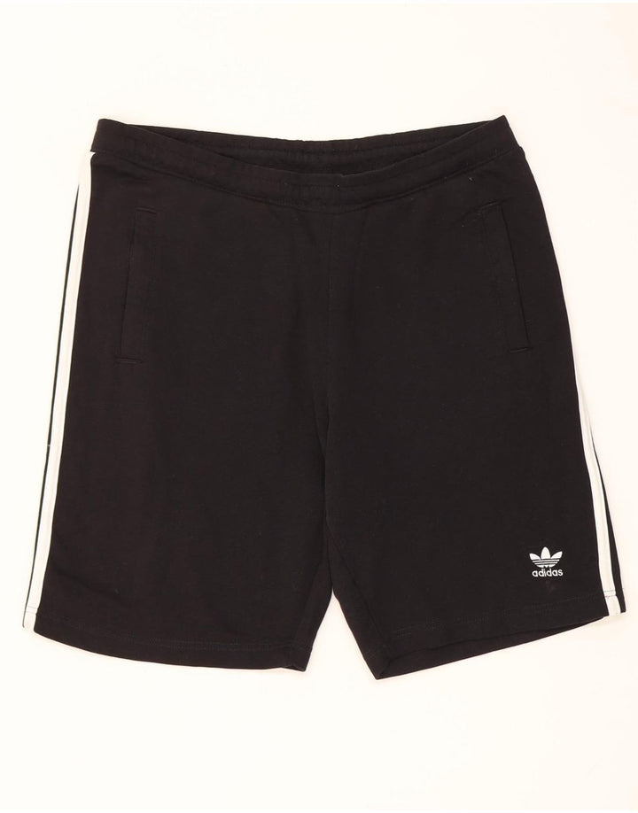 Adidas Mens Sport Shorts Large  Black Cotton