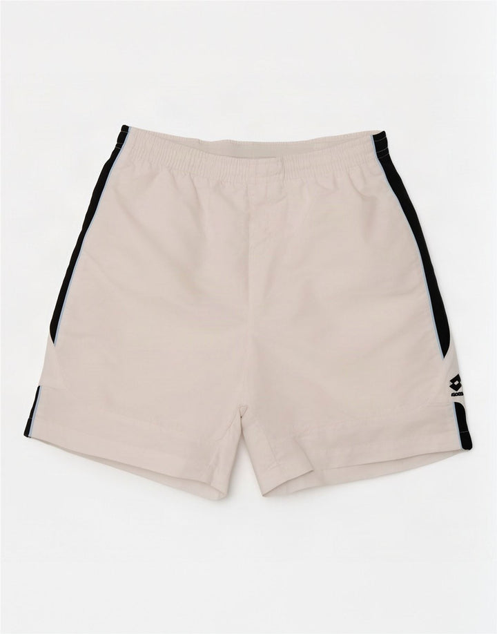 Lotto Herren-Sportshorts mit Grafik, Mittelweiß, Farbblock