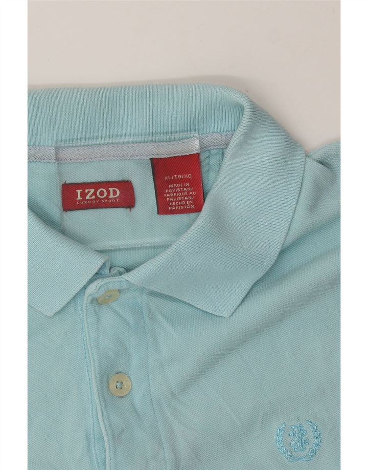 IZOD Mens Polo Shirt XL Blue Vintage Izod and Second-Hand Izod from Messina Hembry 