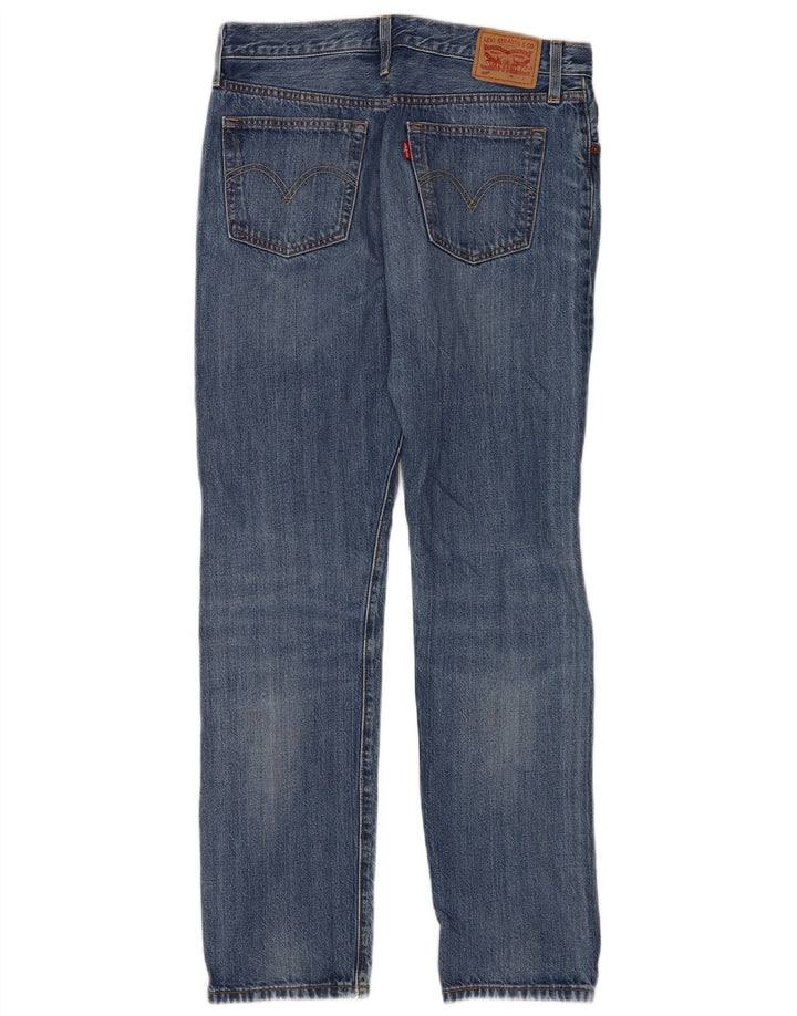 Jeans dritti da donna Levi's W29 L32 cotone blu