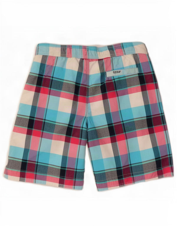 Hollister Regular Badeshorts til mænd Medium Flerfarvet Plaid Beach
