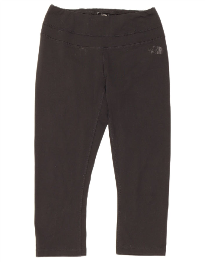 The North Face Womens Capri Leggings UK 10 Small Black Polyester