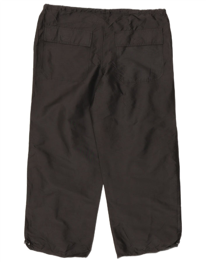Topshop Womens Tracksuit Trousers UK 10 Small Black Polyester