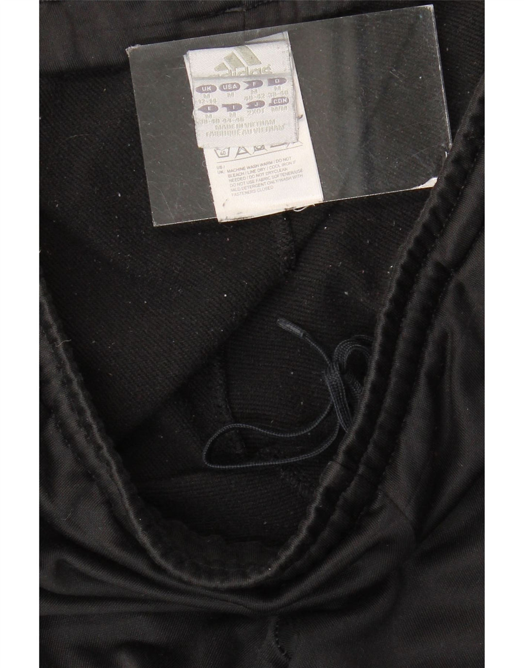 Adidas Womens Tracksuit Trousers UK 12/14 Medium Black Polyester