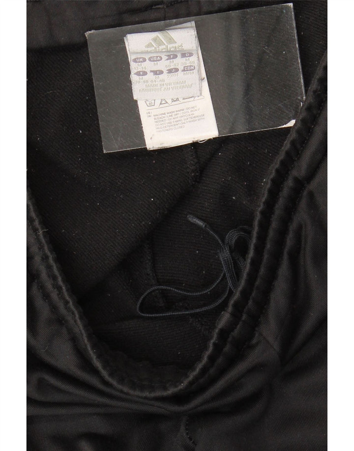 Adidas Womens Tracksuit Trousers UK 12/14 Medium Black Polyester