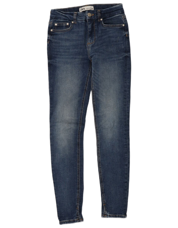 Zara Womens Skinny Jeans EU 34 2XS W24 L28 Blue