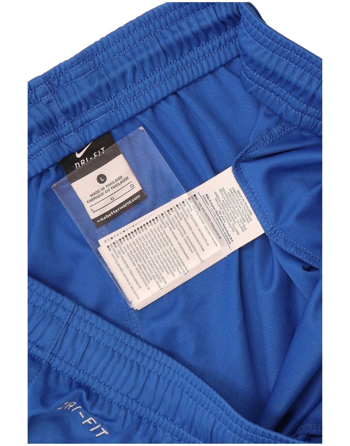 Nike Mens Dri Fit Sport Shorts Grande Azul Poliéster