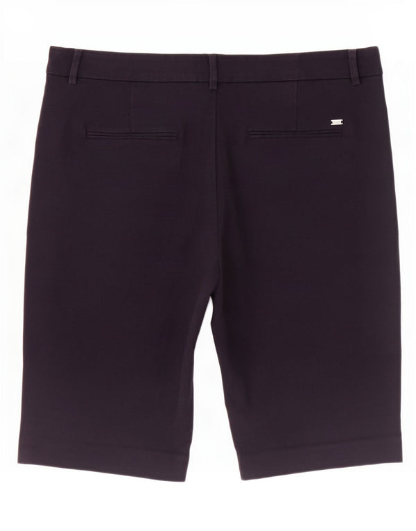 Tommy Hilfiger Womens Chino Shorts W30 Medium Navy Blue Cotton