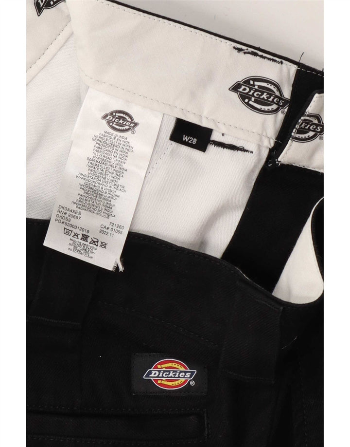 Мужские шорты чинос Dickies W28, маленькие черные хлопковые