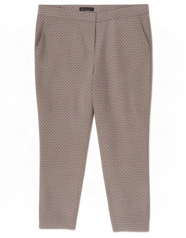 Marks & Spencer Krótkie spodnie damskie UK 16 Large W36 L25 Szare geometryczne