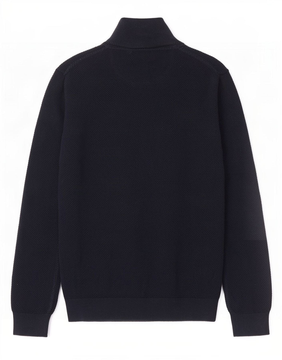 Gant Maglione Cardigan da Uomo Grande in Cotone Blu Navy