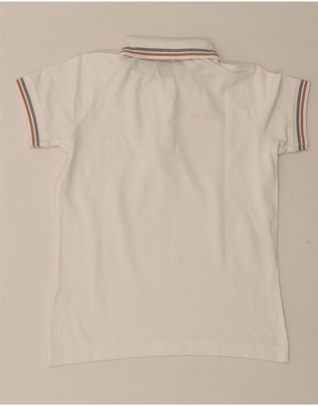 Kappa Womens Polo Shirt UK 10 Small White Cotton