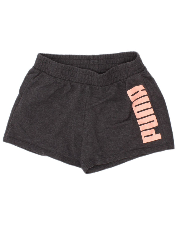 Puma Boys Graphic Sport σορτς 7-8 ετών Γκρι