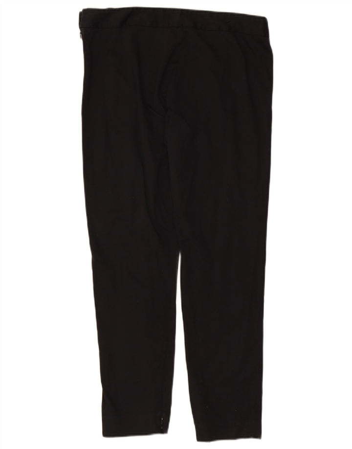 MALENE BIRGER Womens Slim Cropped Trousers W30 L27 Navy Blue