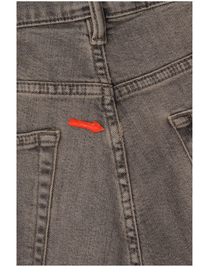 Zara Mens Slim Jeans EU 44 Large W34 L31 Grey Cotton