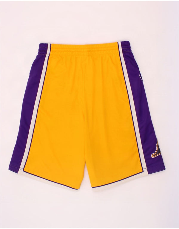 Adidas Boys Los Angeles Lakers Sports Shorts 13-14 år Gul Colourblock