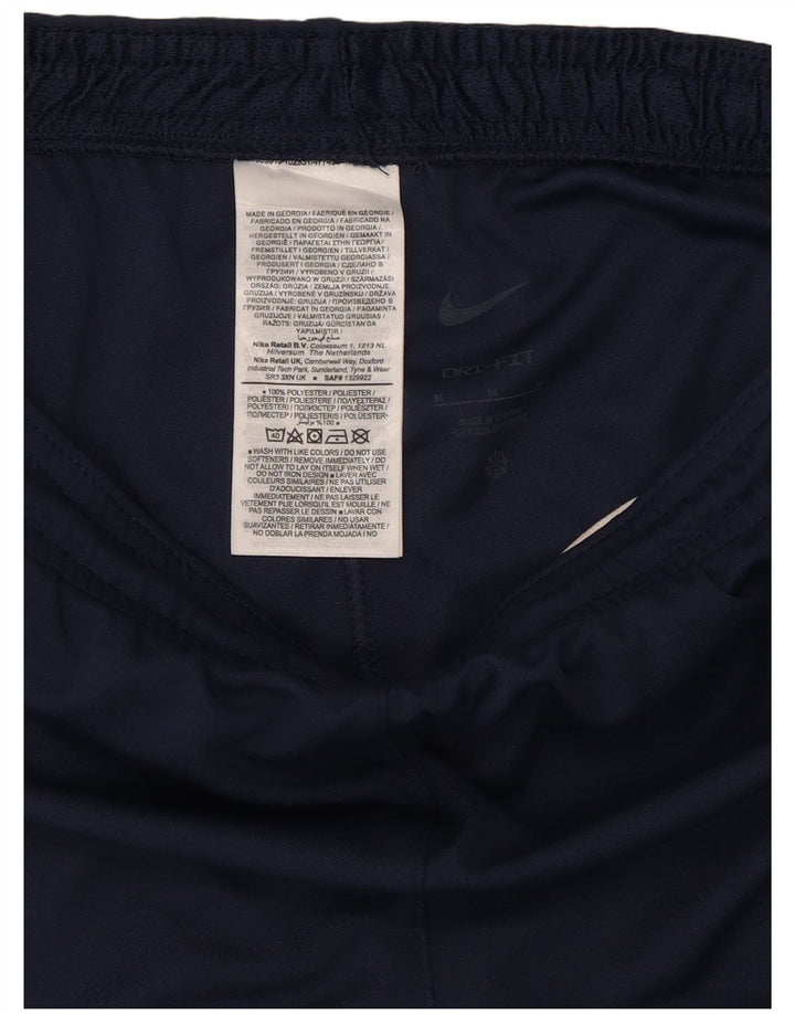 Nike Mens Dri Fit Sport Shorts Medium Navy Blue Polyester