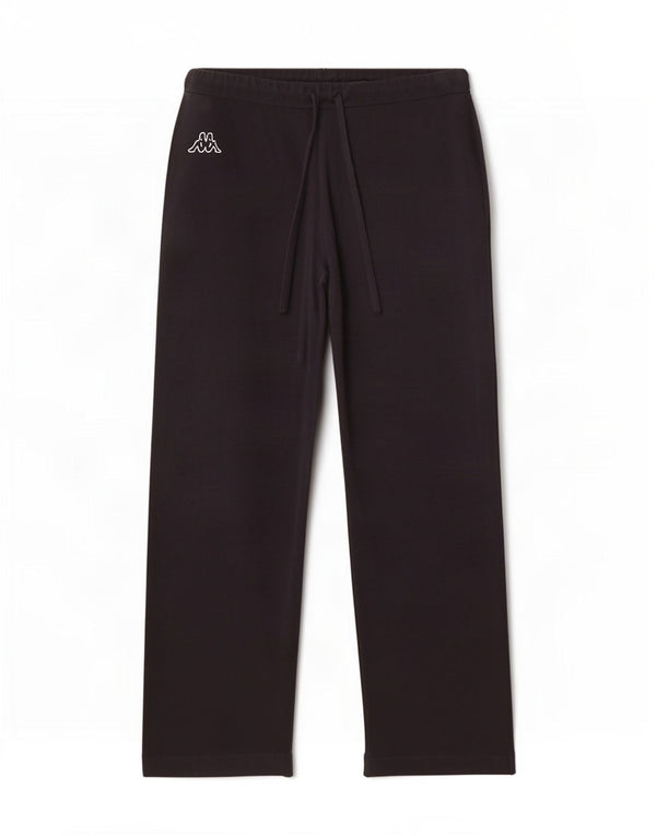 Pantaloni da tuta da donna Kappa UK 14 grandi in cotone nero