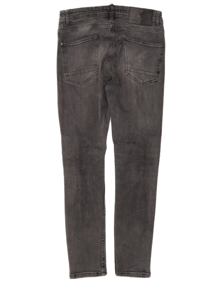 Zara Mens Slim Jeans EU 40 Medium W31 L29 Grey