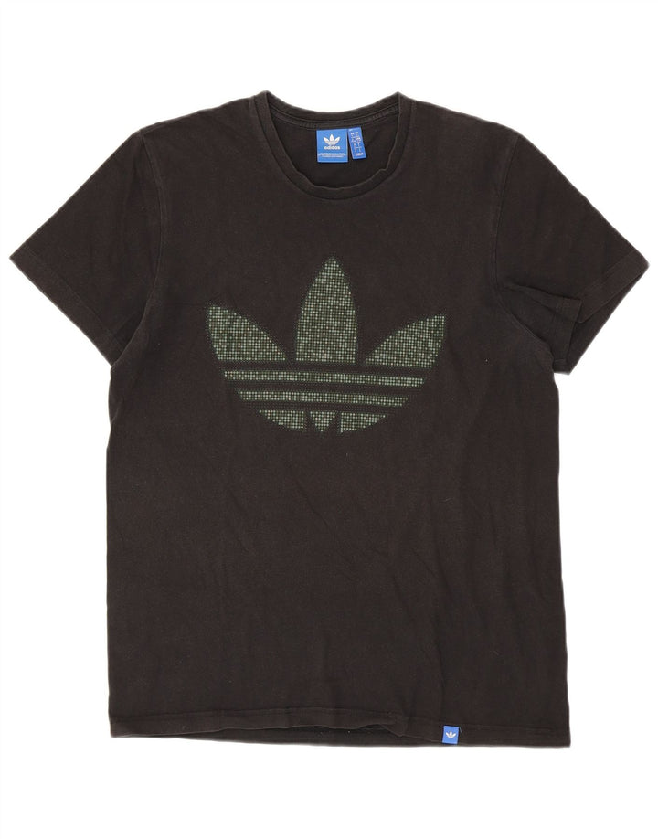 Adidas Mens Graphic T-Shirt Top Large Black
