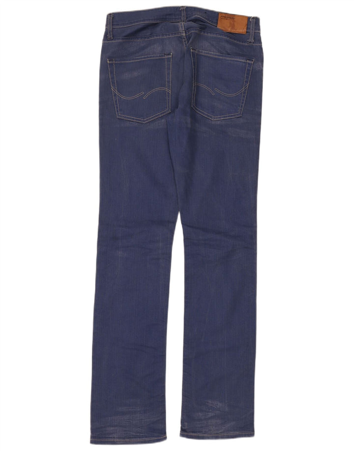 Мужские прямые джинсы Jack & Jones W32 L36 синие