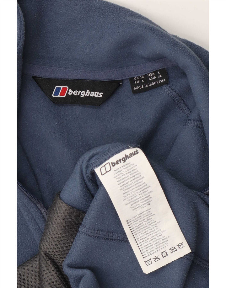 Berghaus Γυναικείο Fleece Jacket UK 14 Medium Blue Polyester