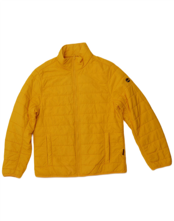 TIMBERLAND Polstret herrejakke UK 38 Medium Gul Nylon