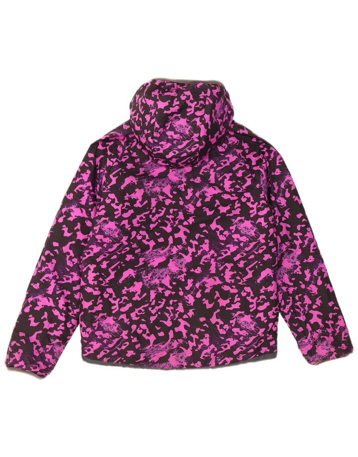 The North Face Wendejacke mit Kapuze für Mädchen, 9–10 Jahre, mittelschwarz