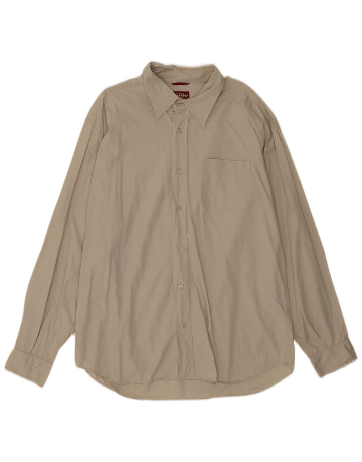 Camicia Carrera Uomo 2XL Beige