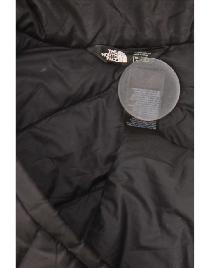 The North Face Damen Wattierte Jacke UK 10 Small Schwarz Nylon