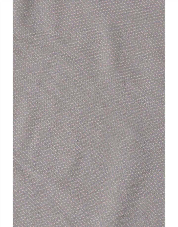Tommy Hilfiger Herren-Poloshirt aus mittelblau gepunkteter Baumwolle