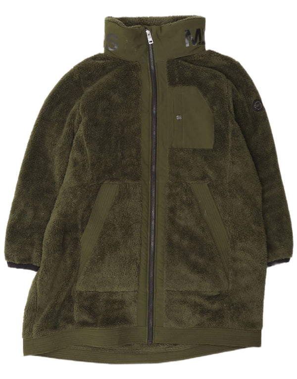 Michael Kors Γυναικείο Πανωφόρι Fleece UK 20 2XL Πράσινο Πολυεστέρας