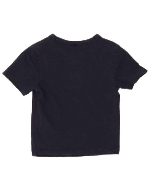 Nike Filles Oregon Graphic T-Shirt Top 6-7 ans XS Bleu Marine Coton