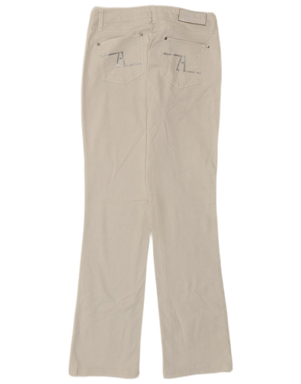 Zara Womens Straight Jeans EU 40 Medium W30 L30 White Cotton