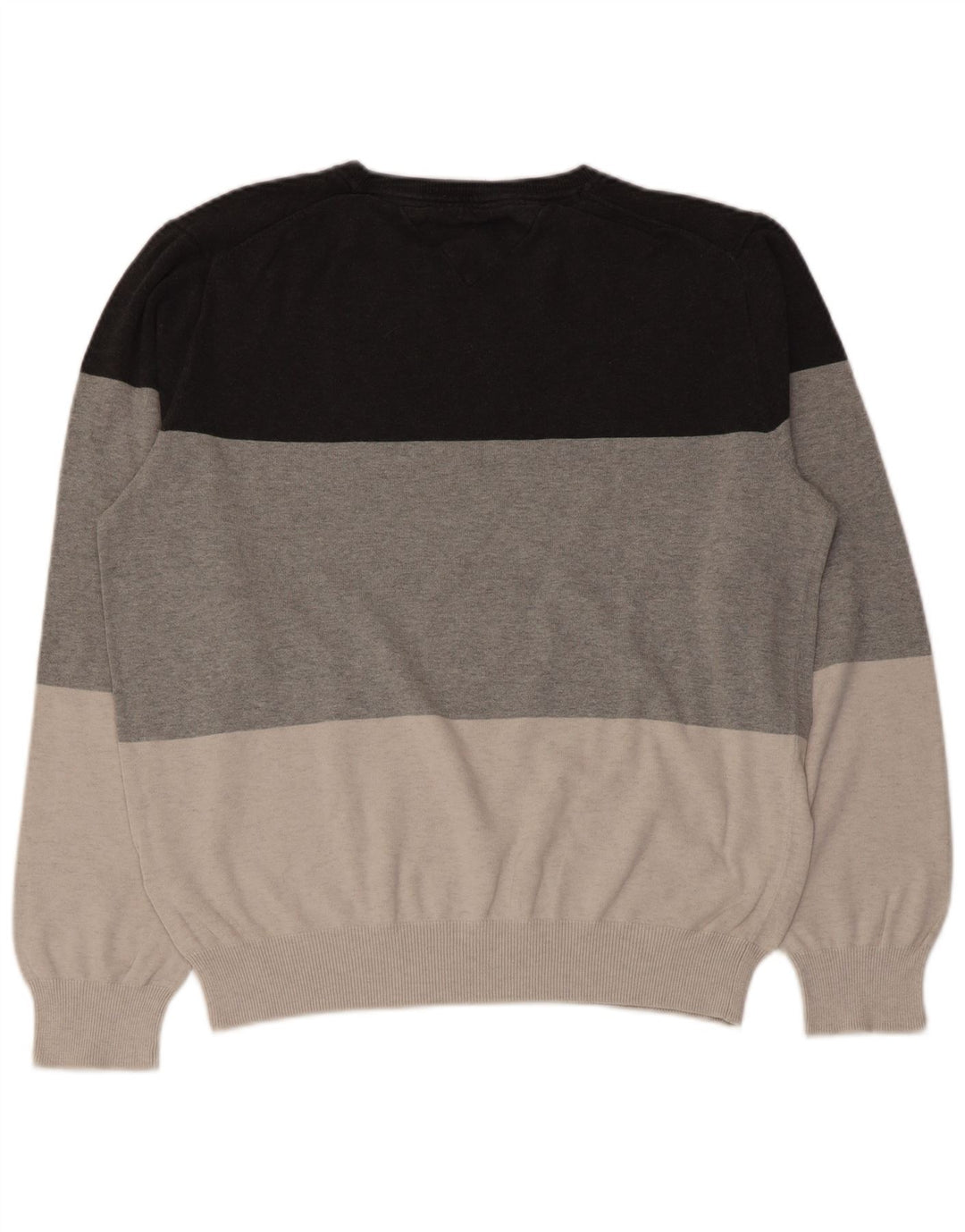 TOMMY HILFIGER Herren-Pullover mit Rundhalsausschnitt, mittelgroß, mehrfarbig