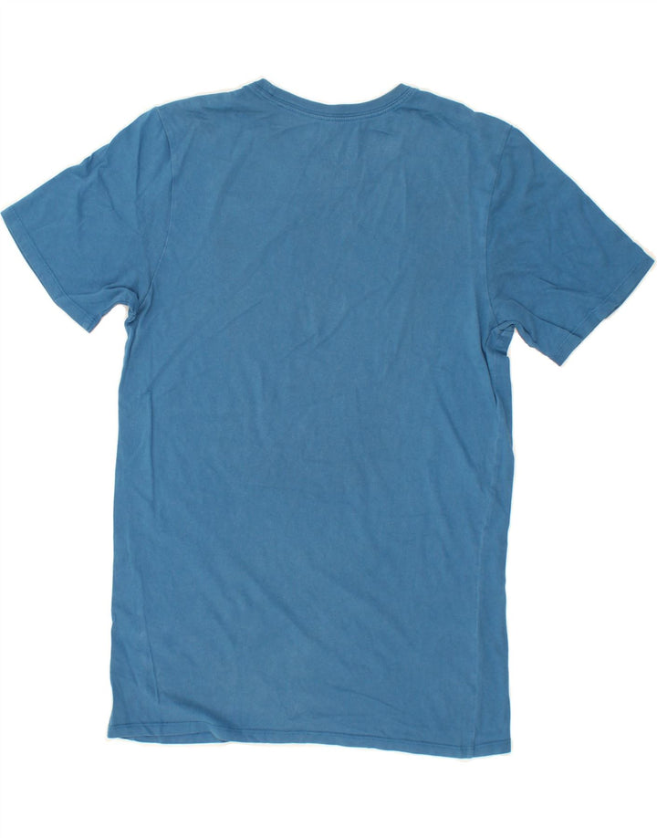 NIKE Mens Athletic Cut T-Shirt Top Small Blue Cotton Vintage Nike and Second-Hand Nike from Messina Hembry 