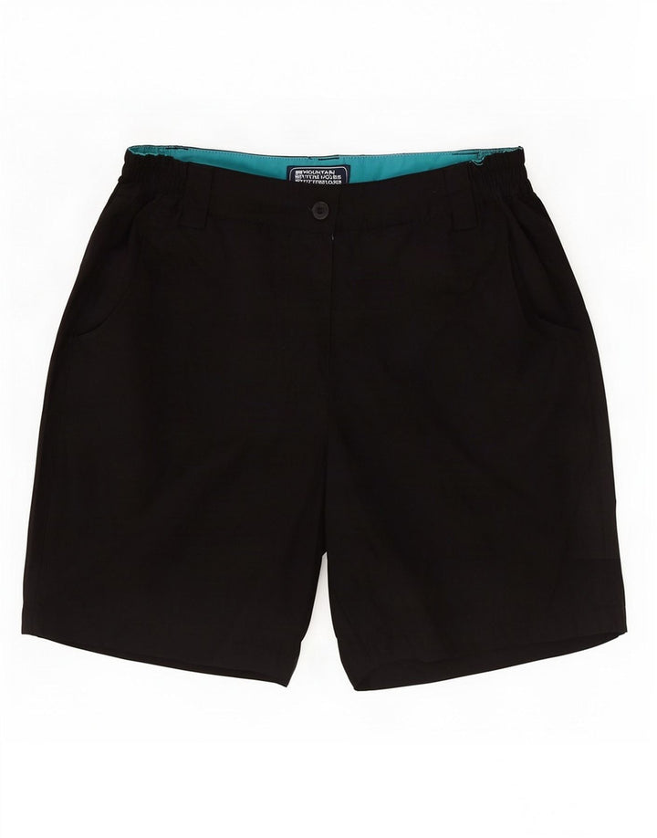 Pantaloncini chino da donna Mountain Warehouse UK 10 piccoli W26 poliestere nero