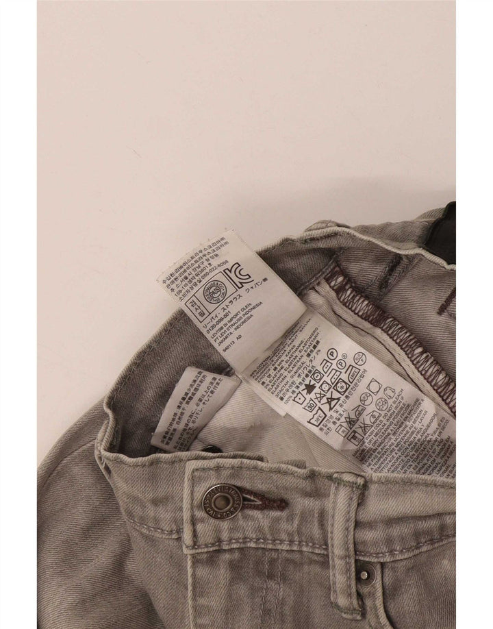 Levi's Skinny Jeans til kvinder W29 L32 Grå bomuld