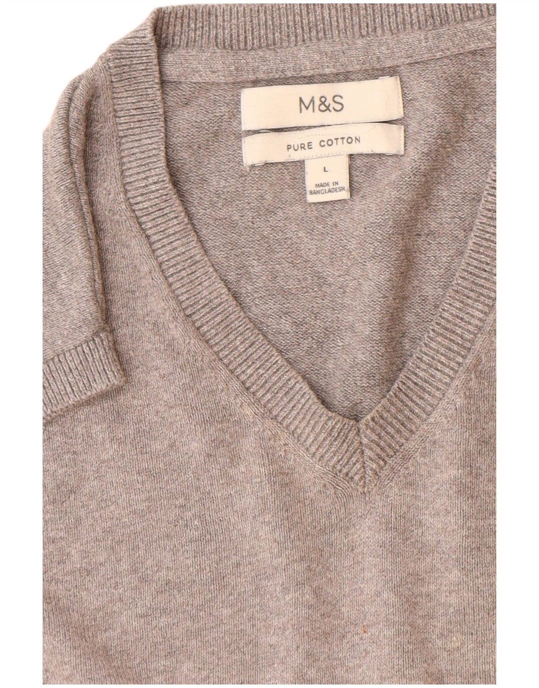 Marks & Spencer Herren-Tanktop aus grauer Baumwolle