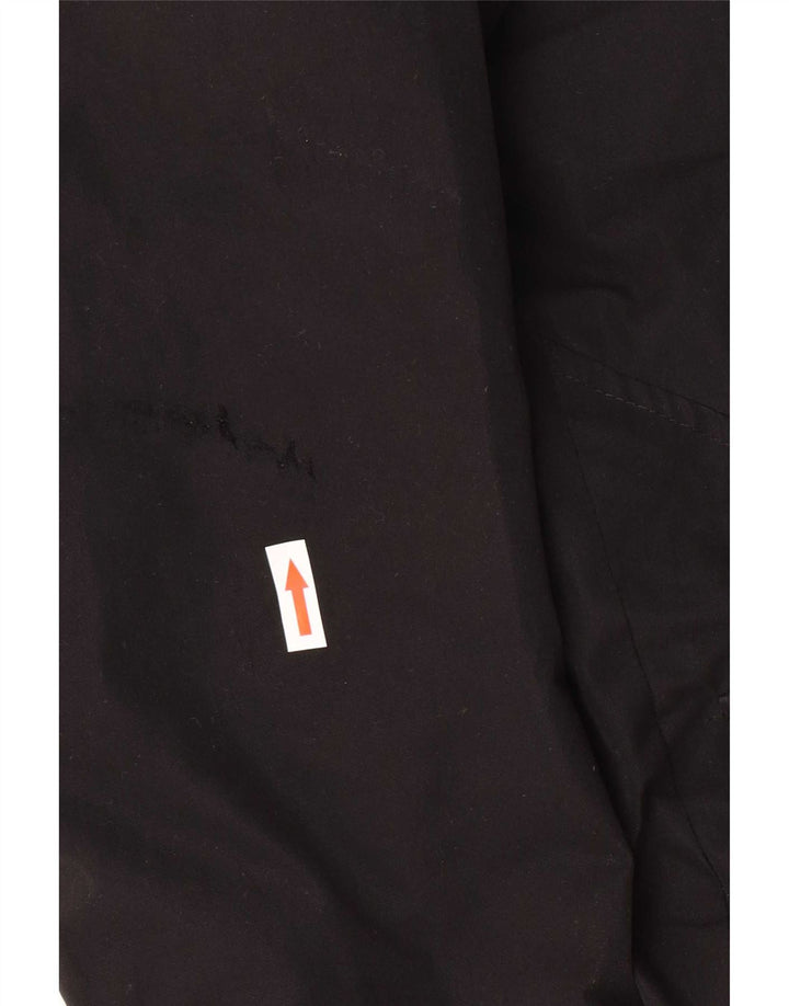 Jack & Jones Mens Hooded Parka Jacket UK 38 Medium Black Polyester