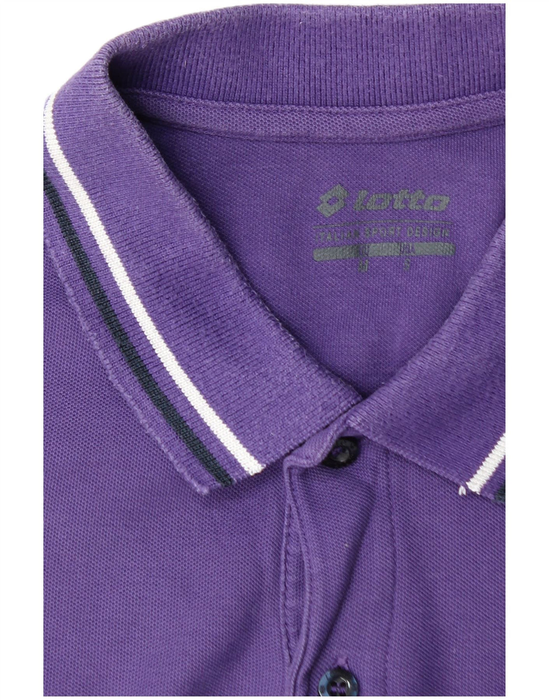 Polo da uomo LOTTO piccola viola