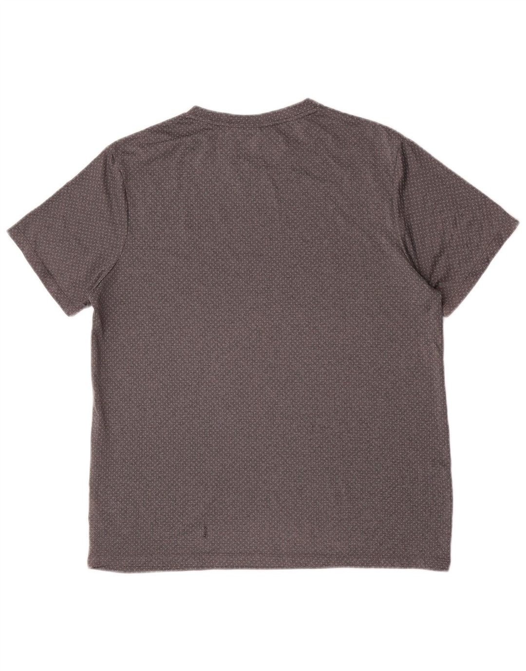 Fila Mens T-Shirt Top Large Grey Polyester
