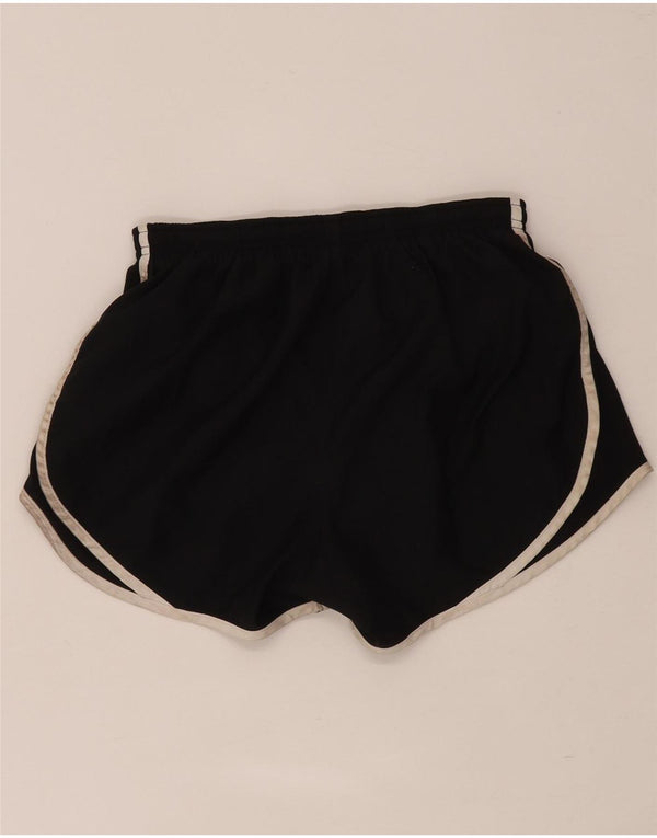 Pantaloncini sportivi Nike da donna Dri Fit UK 10 piccoli poliestere nero