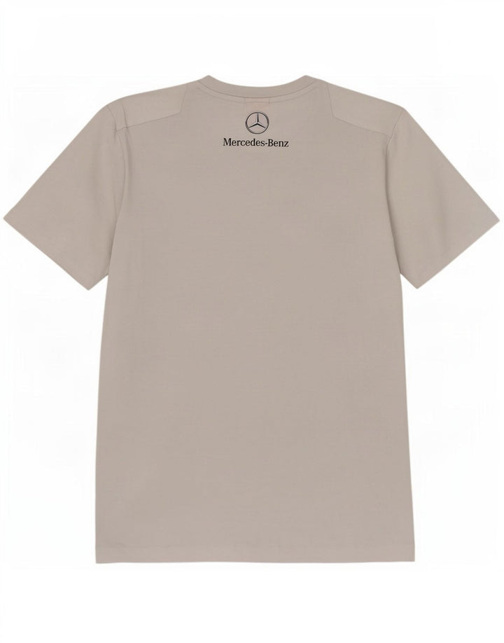 Puma Herren Grafik T-Shirt Top Large Grau